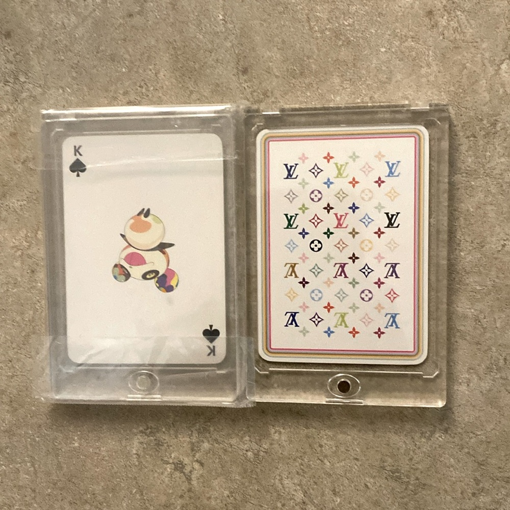 Louis Vuitton - vintage “King” luxury Murakami card